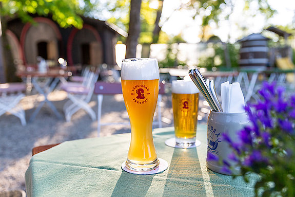 Biergartenambiente Hotel Gottinger in Waldkirchen